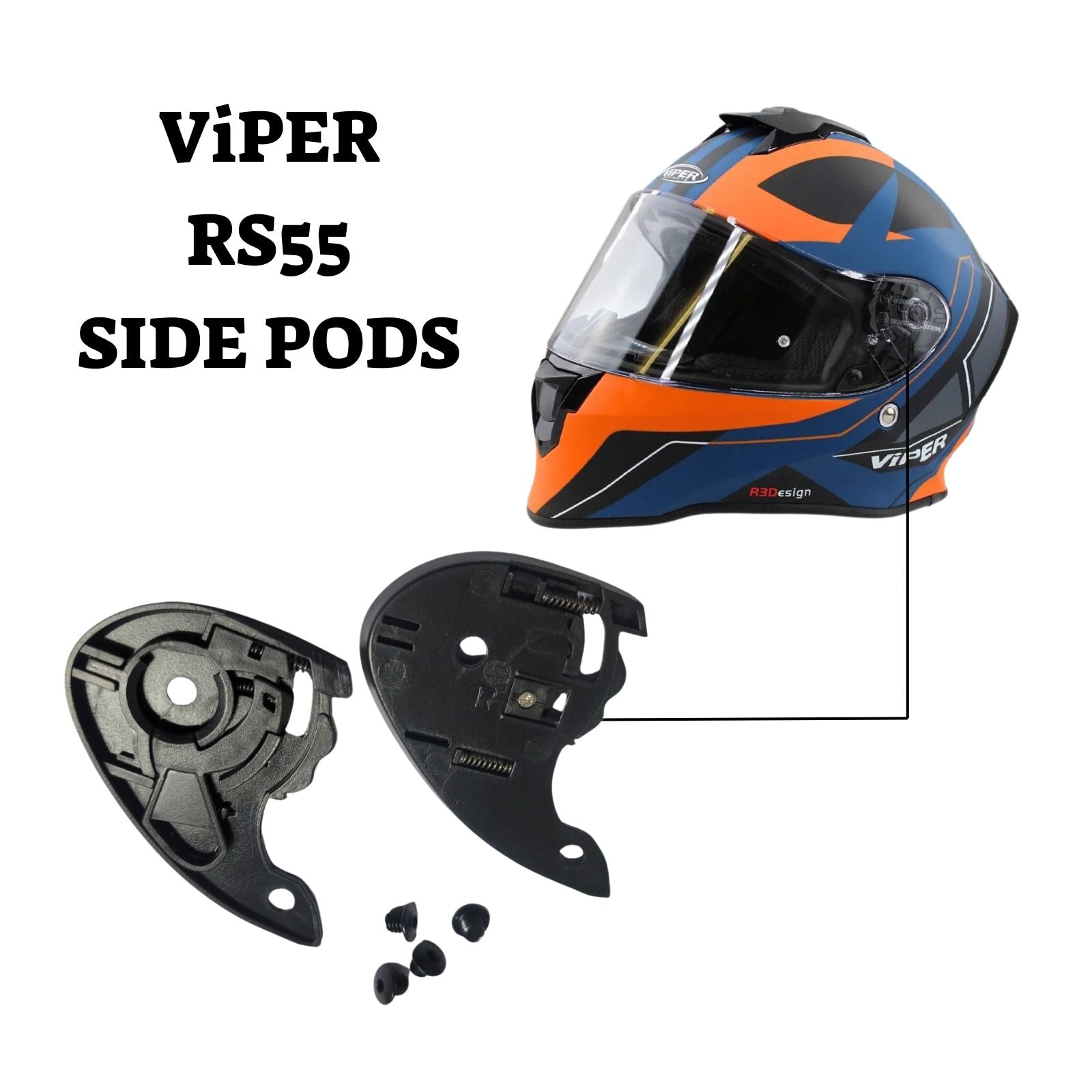 Viper RS 55 Side Pods Pair