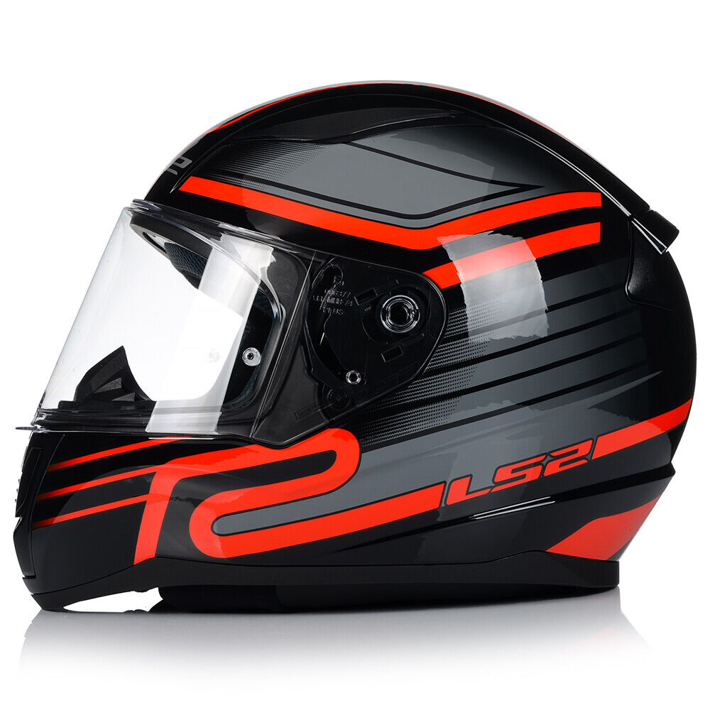 LS2 FF353 RAPID-II CIRCUIT Full Face Helmet - Black Red