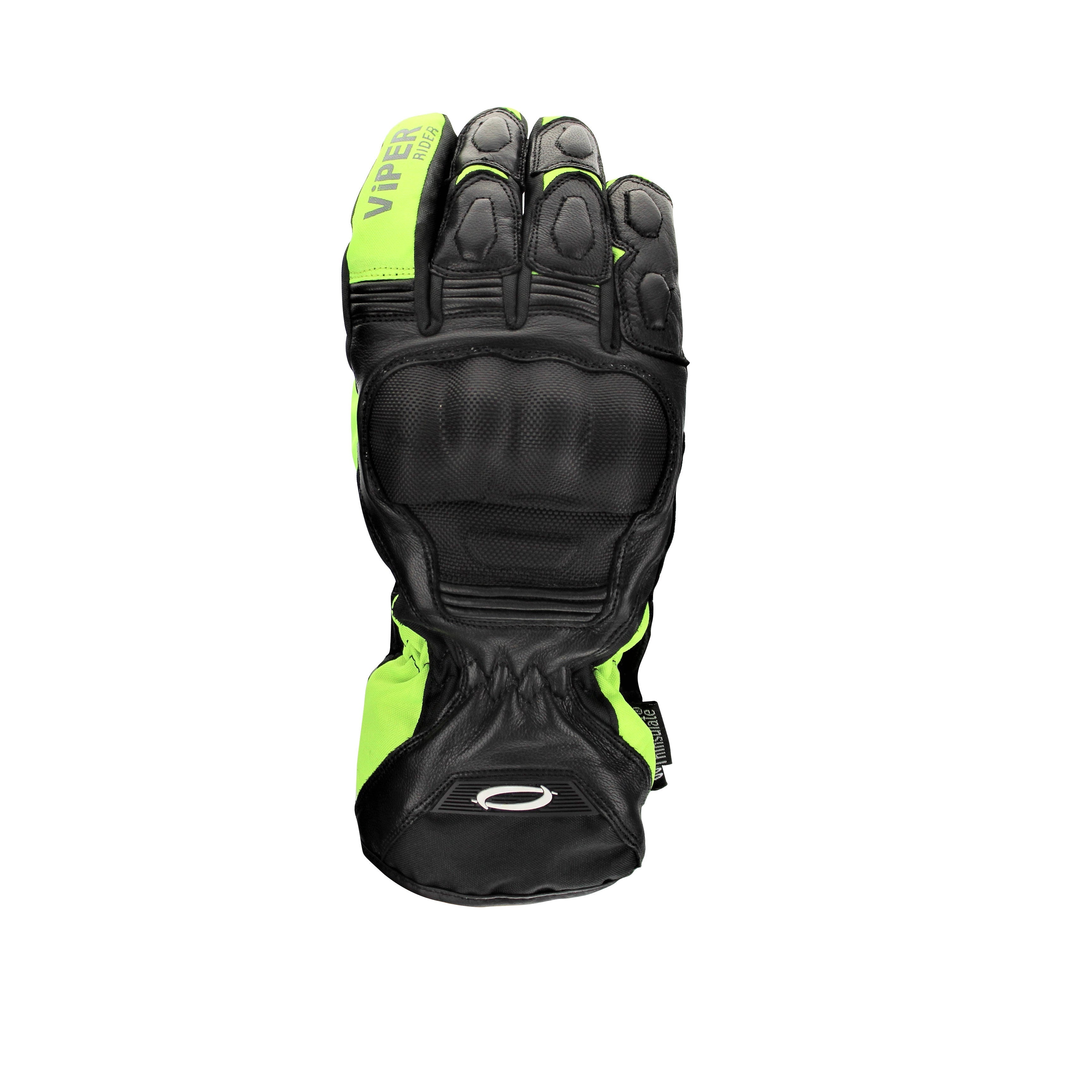 ViPER Axis-8 Waterproof Gloves Black/Hi Viz Yellow