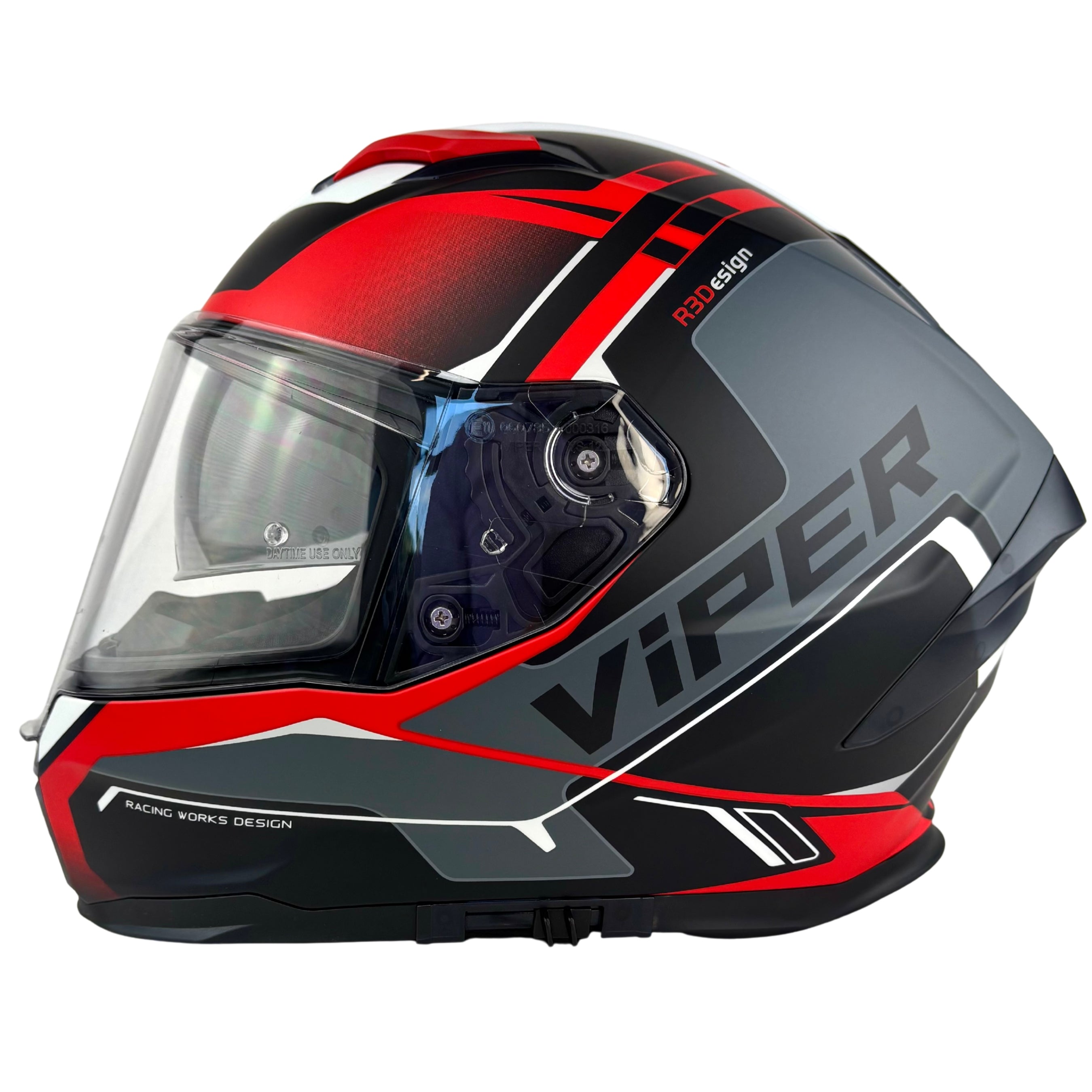 ViPER RSV255 Reactor Helmet Black/Red