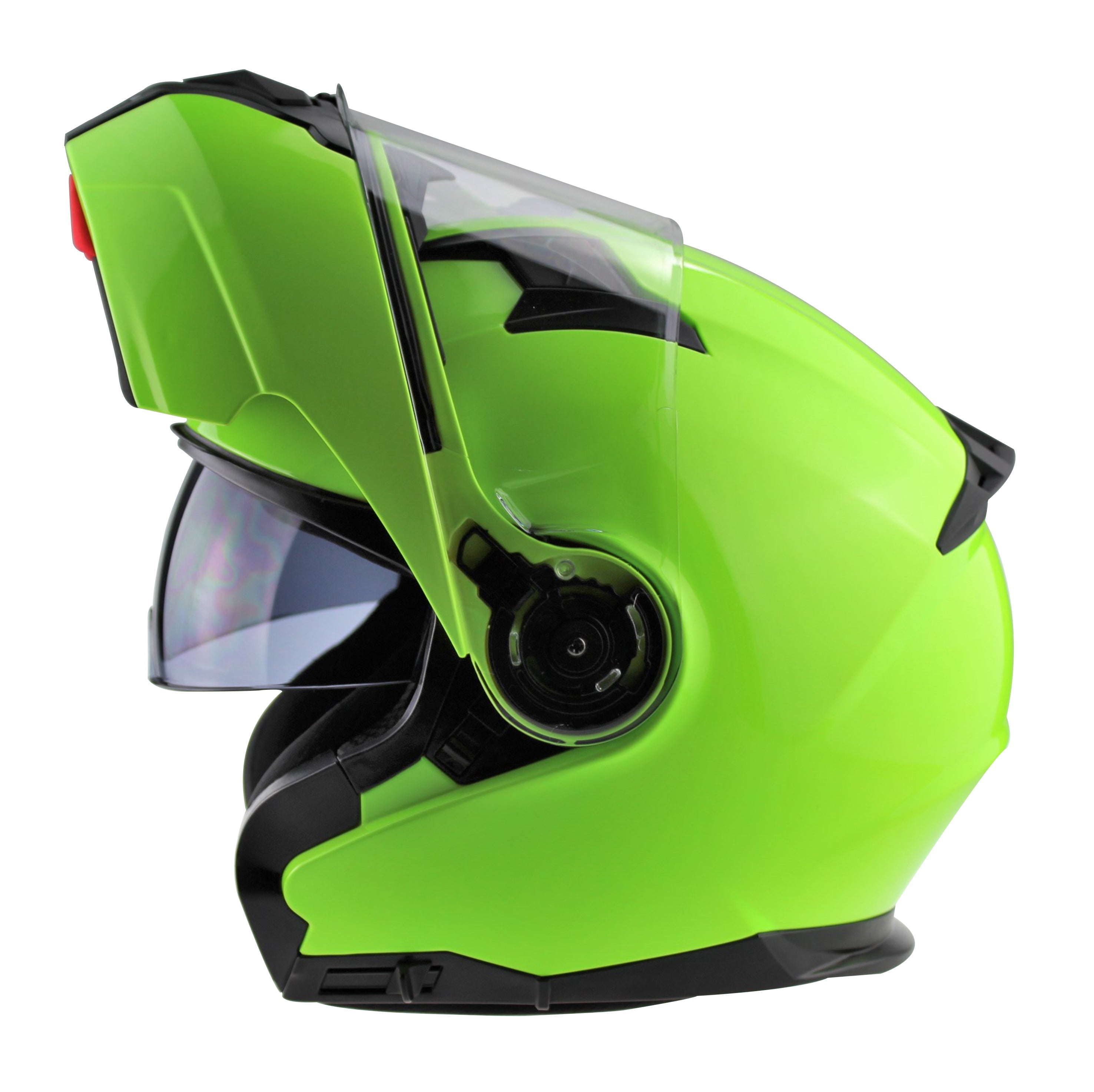 ViPER RSV345 Flip Up Motorbike Helmet Fluo Yellow