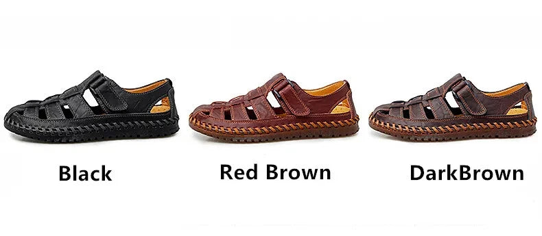 Summer Men's Sandals Business Casual Shoes Outdoor Beach Wading Slippers