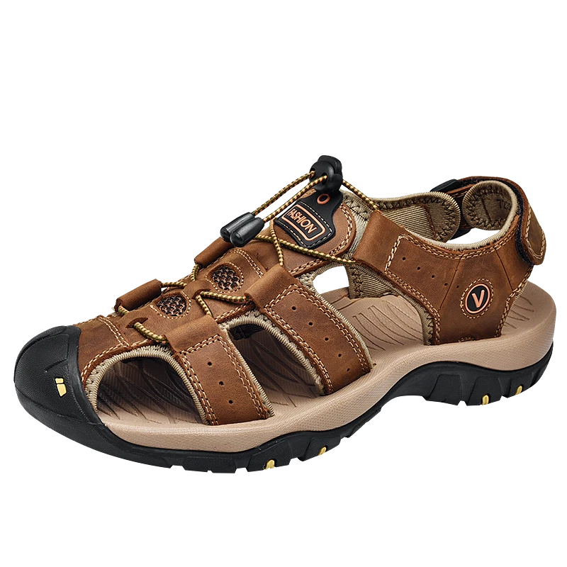 Summer Men's Sandals Outdoor Trekking Sneakers Beach Roman Casual Shoes Slippers