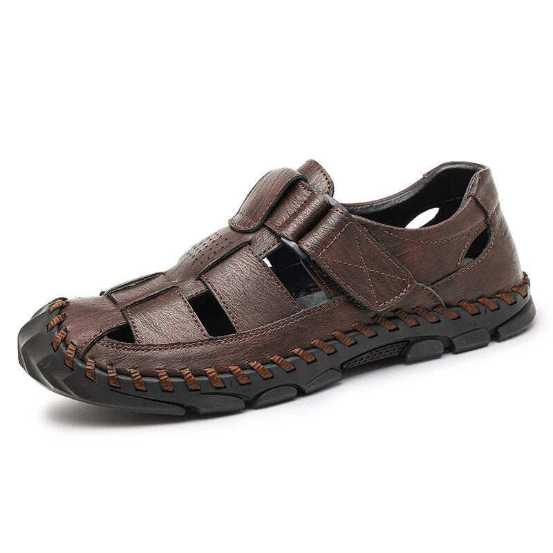 Summer Men's Sandals Beach Slippers Fashion Thick Sole Non-slip Casual Shoes