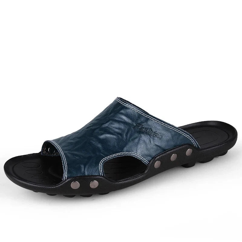 Summer Mens Flip Flops Lightweight Sandals Rubber Casual Shoes Beach Slippers