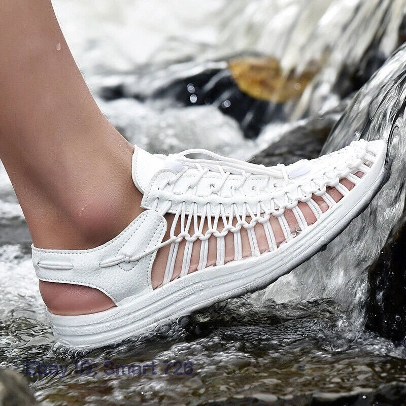 Summer Sandals Mens Casual Shoes Gladiator Sandals Fashion Roman Beach Slippers