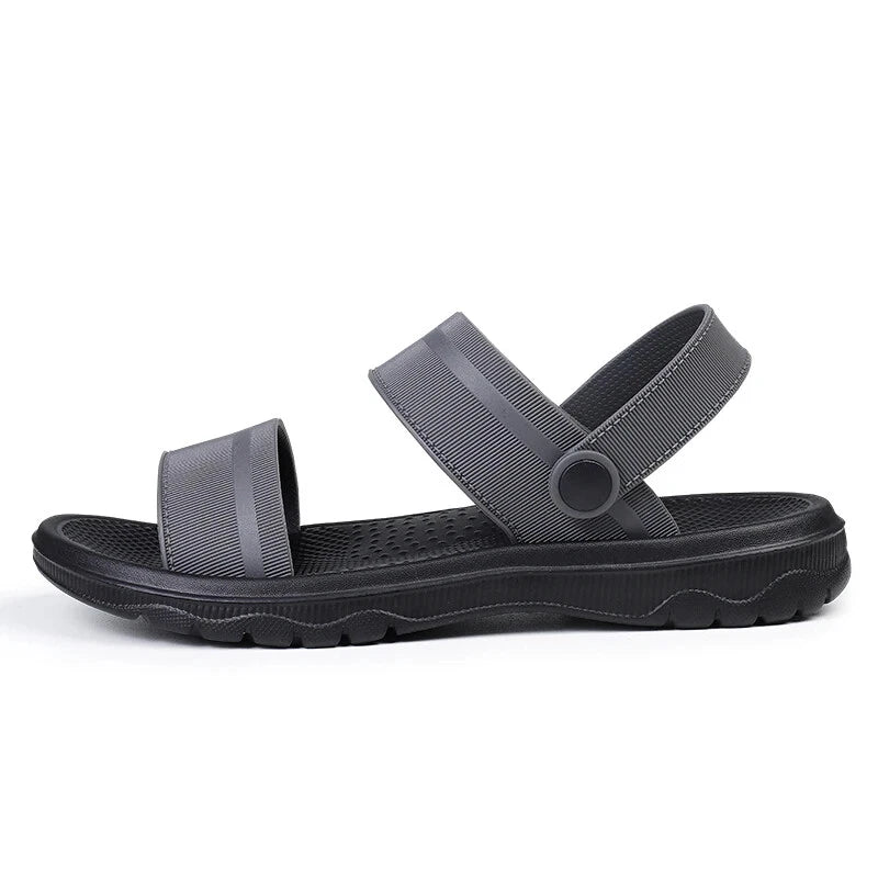 Summer Men Casual Shoes Sandals Slippers Slip On Flats Slides Beach Footwear