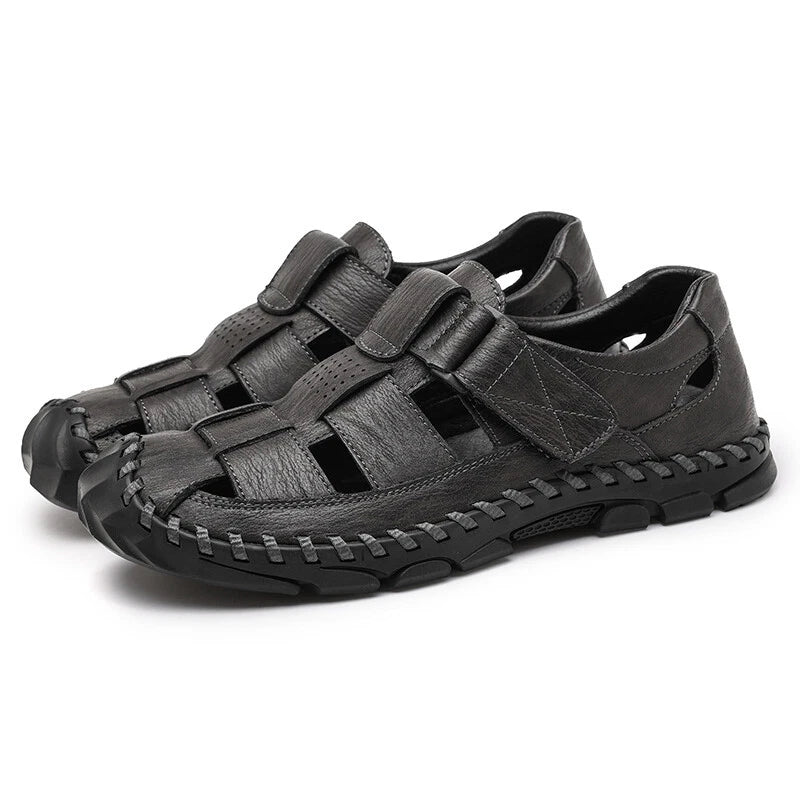 Summer Men's Sandals Beach Slippers Fashion Thick Sole Non-slip Casual Shoes