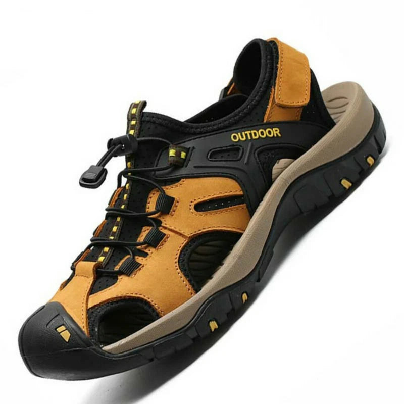 Summer Men's Casual Sandals Outdoor Trekking Garden Roman Beach Shoes Slippers