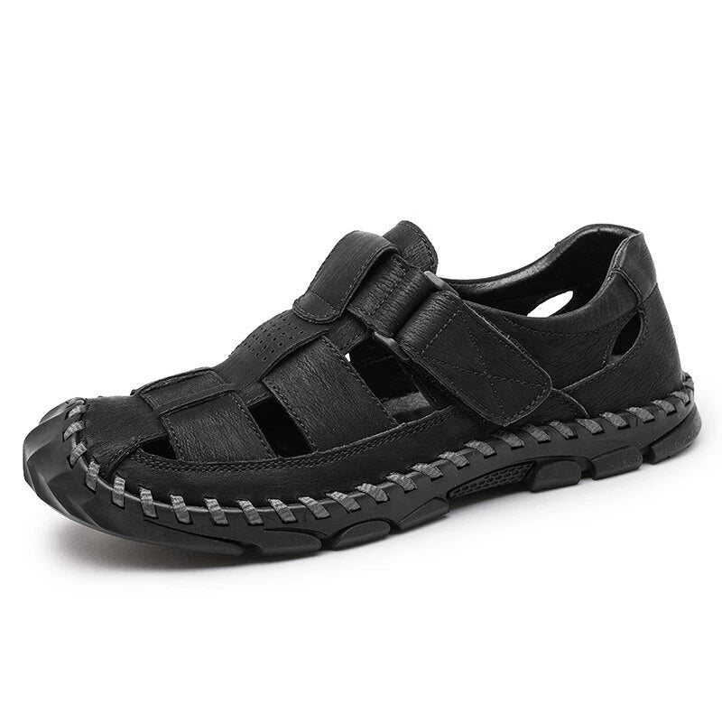 Summer Men's Sandals Beach Slippers Fashion Thick Sole Non-slip Casual Shoes