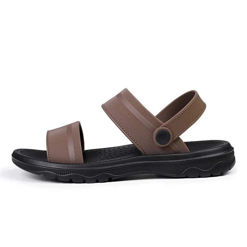 Summer Men Casual Shoes Sandals Slippers Slip On Flats Slides Beach Footwear