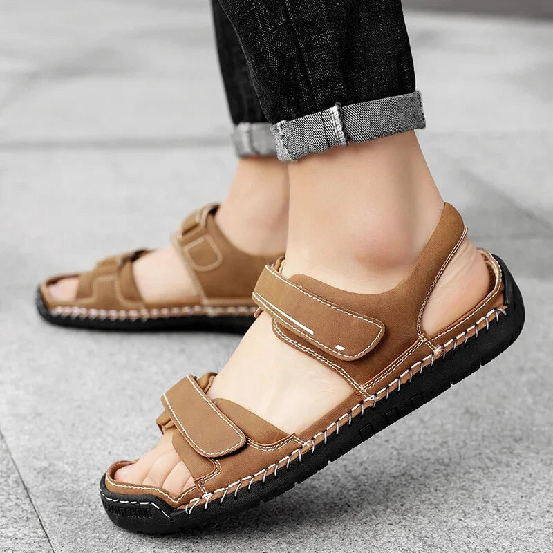 Summer Men's Classic Casual Shoe High Quality Comfort Slipper Beach Flat Sandals