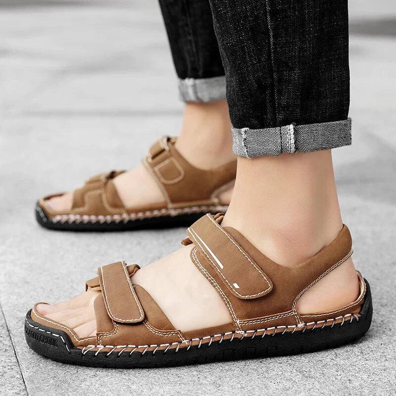 Summer Men's Classic Casual Shoe High Quality Comfort Slipper Beach Flat Sandals