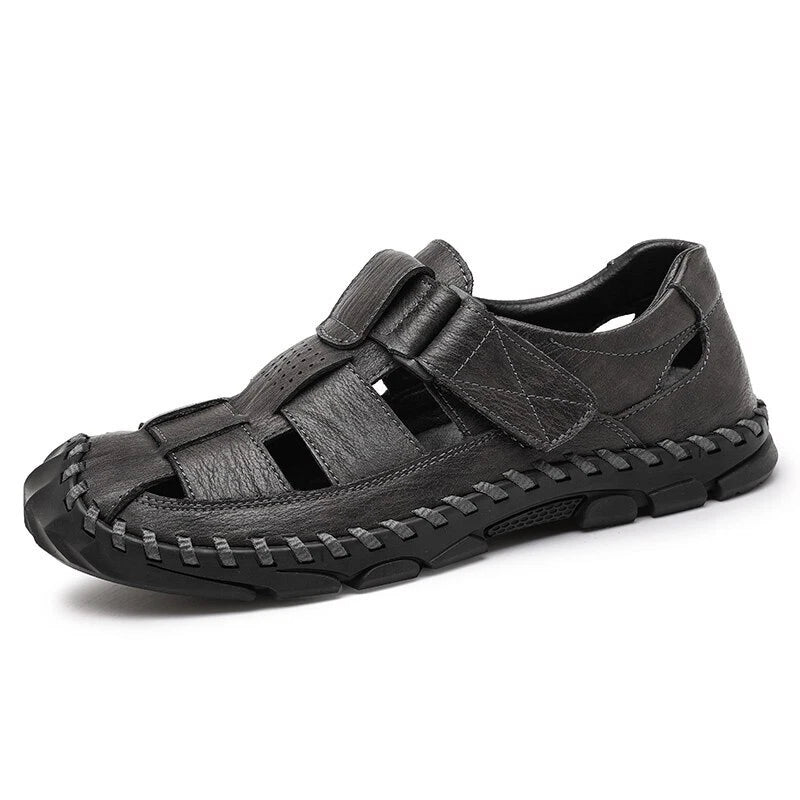 Summer Men's Sandals Beach Slippers Fashion Thick Sole Non-slip Casual Shoes
