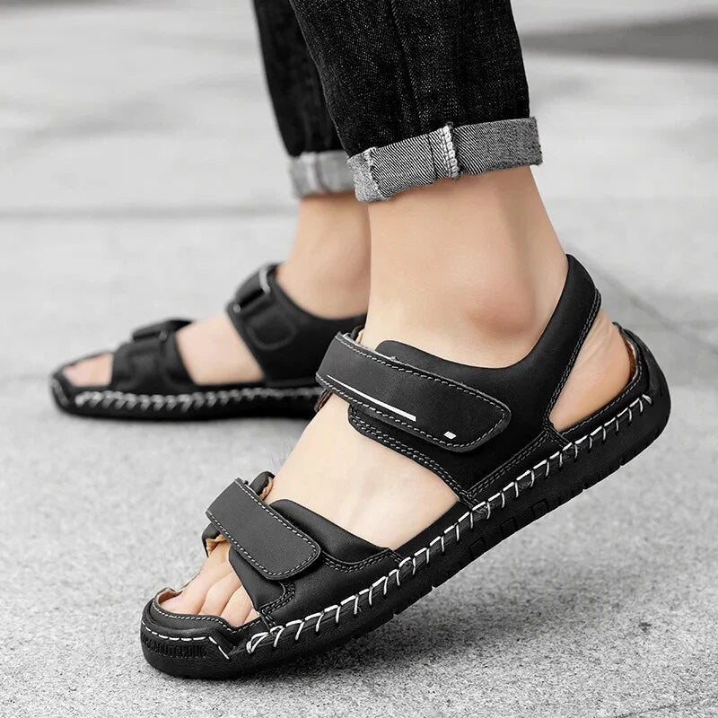 Summer Men's Classic Casual Shoe High Quality Comfort Slipper Beach Flat Sandals