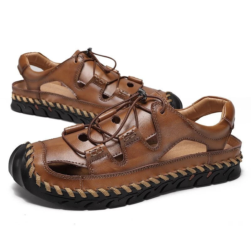 Summer Men Sandals Fashion Non-slip Beach Climbing Breathable Trekking Slipper