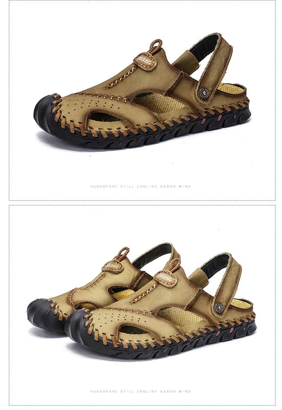 Summer Men's Casual Sandals Beach Shoes Slippers Beach Shoes Outdoor Sandals