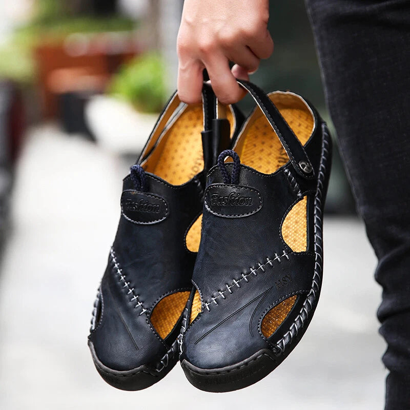 Summer Men Sandals Outdoor Soft Slippers Comfortable Beach Sandal Casual Shoes A