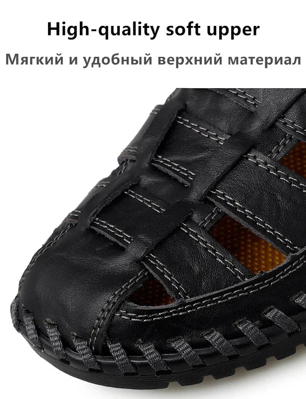 Summer Men's Sandals Business Casual Shoes Outdoor Beach Wading Slippers