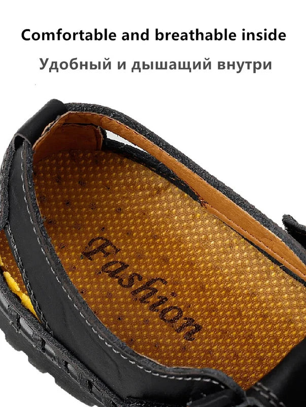 Summer Men's Sandals Business Casual Shoes Outdoor Beach Wading Slippers