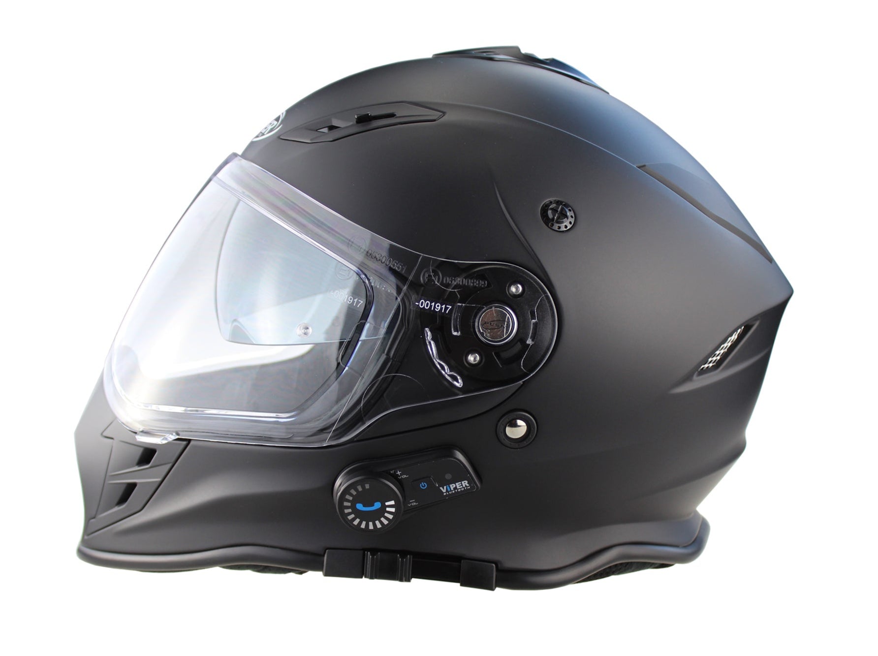ViPER RSV141 Blinc Bluetooth Helmet Matt Black