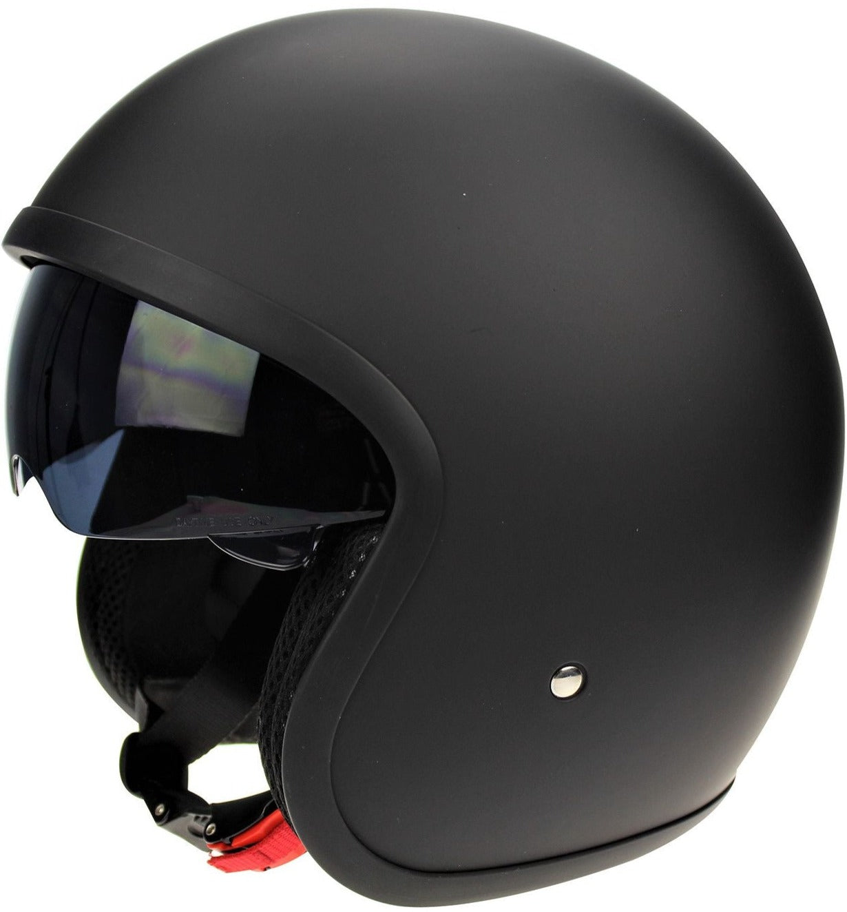 ViPER RSV06 Open Face Jet Helmet Matt Black