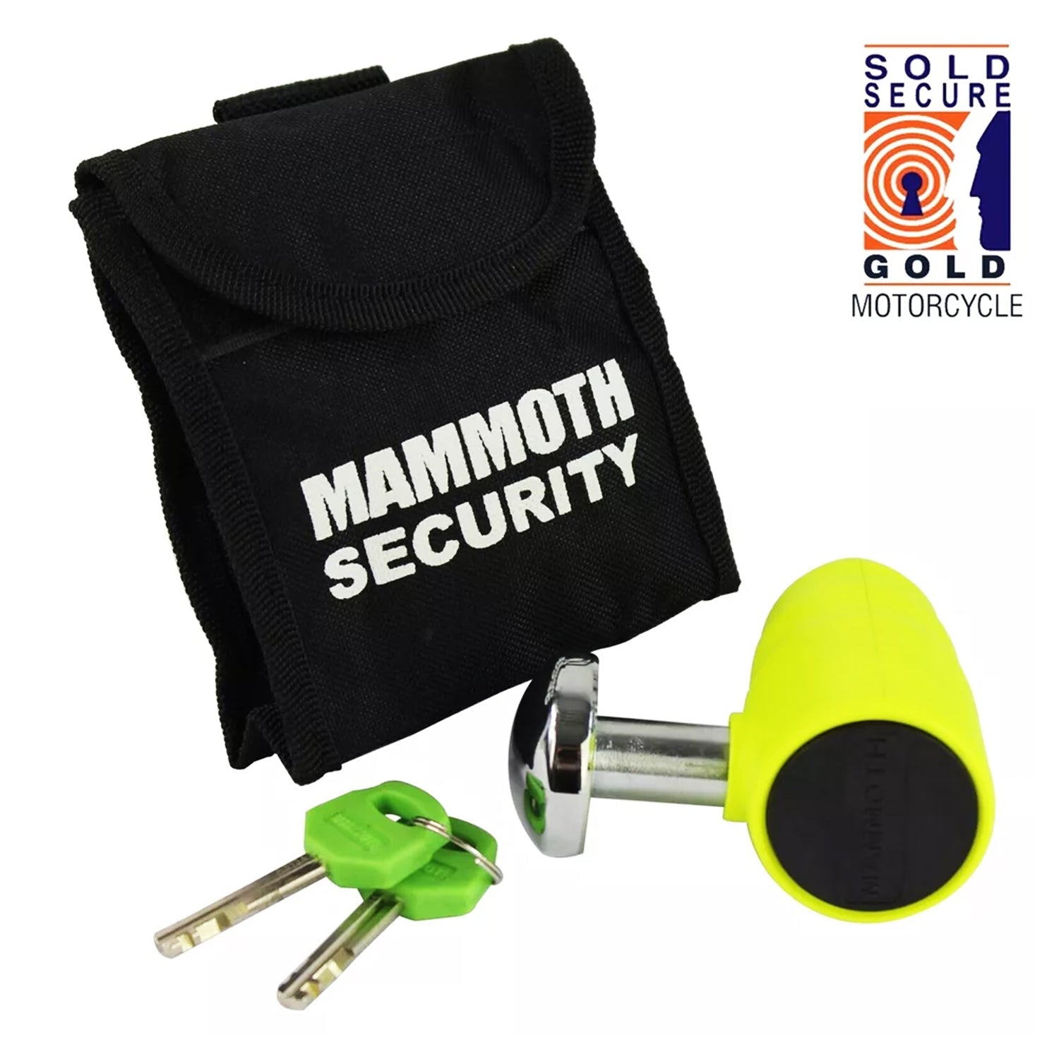 Mammoth Security Disc Lock - 16mm