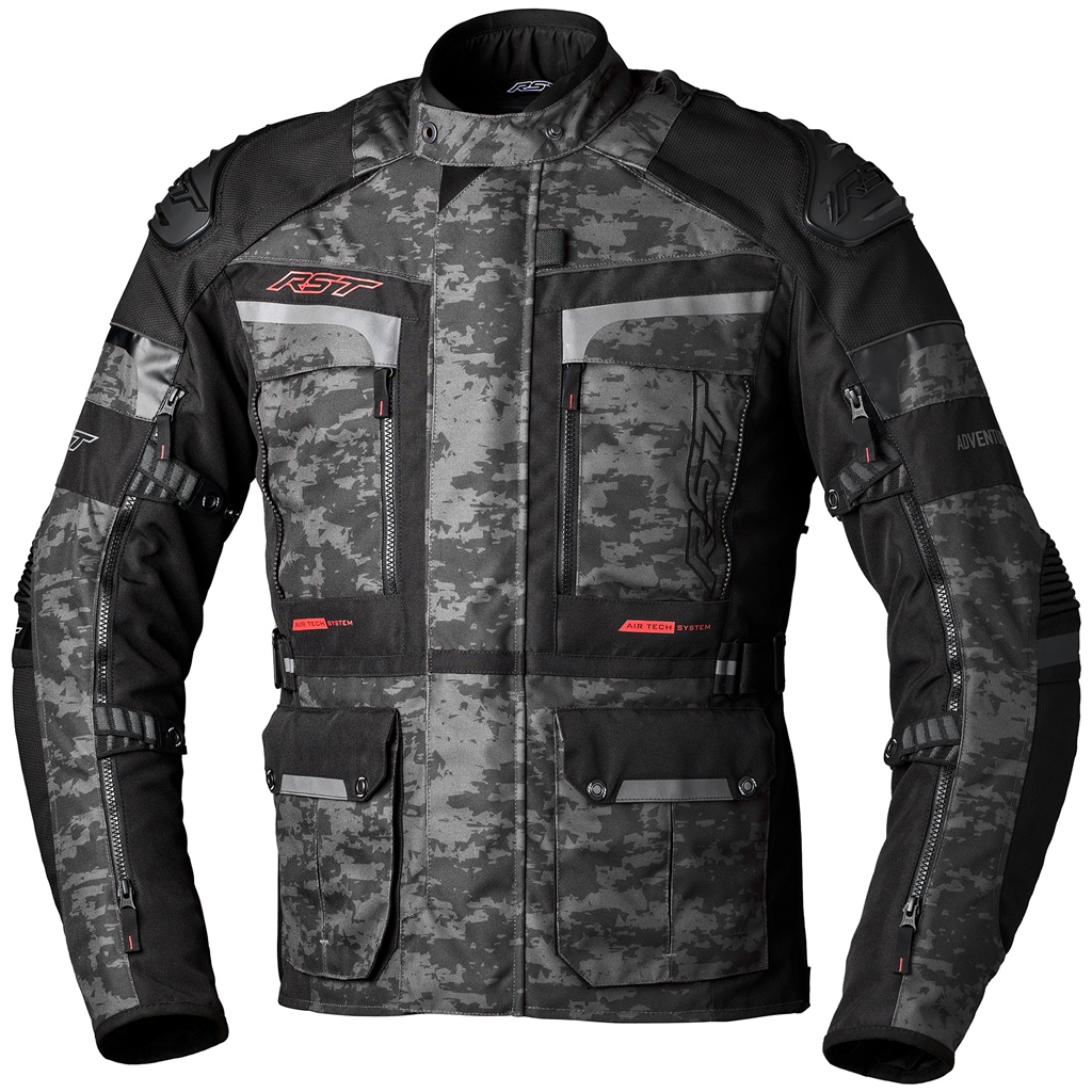RST PRO SERIES ADVENTURE-X CE Mens Textile Jacket -  Grey Camo