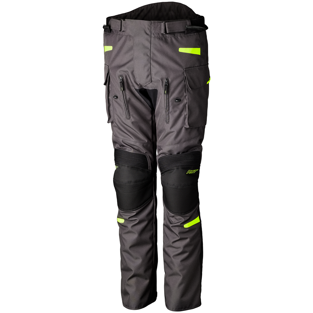RST ENDURANCE CE Mens Textile Trouser Pant  - Graphite Flo Yellow