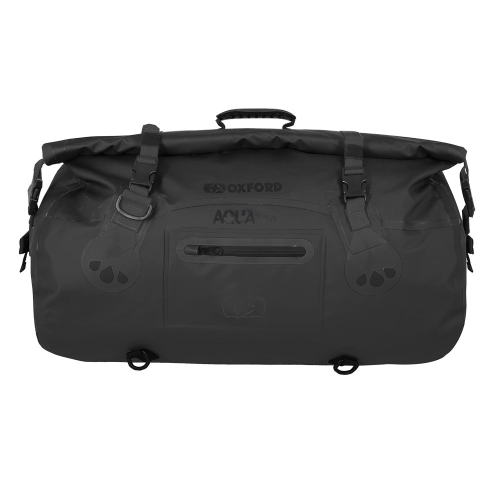 Oxford Aqua T-70 Motorcycle Roll Bag - Black