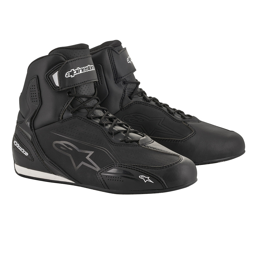 Alpinestars Faster 3 Mens Motorcycle Shoes - Black/Black