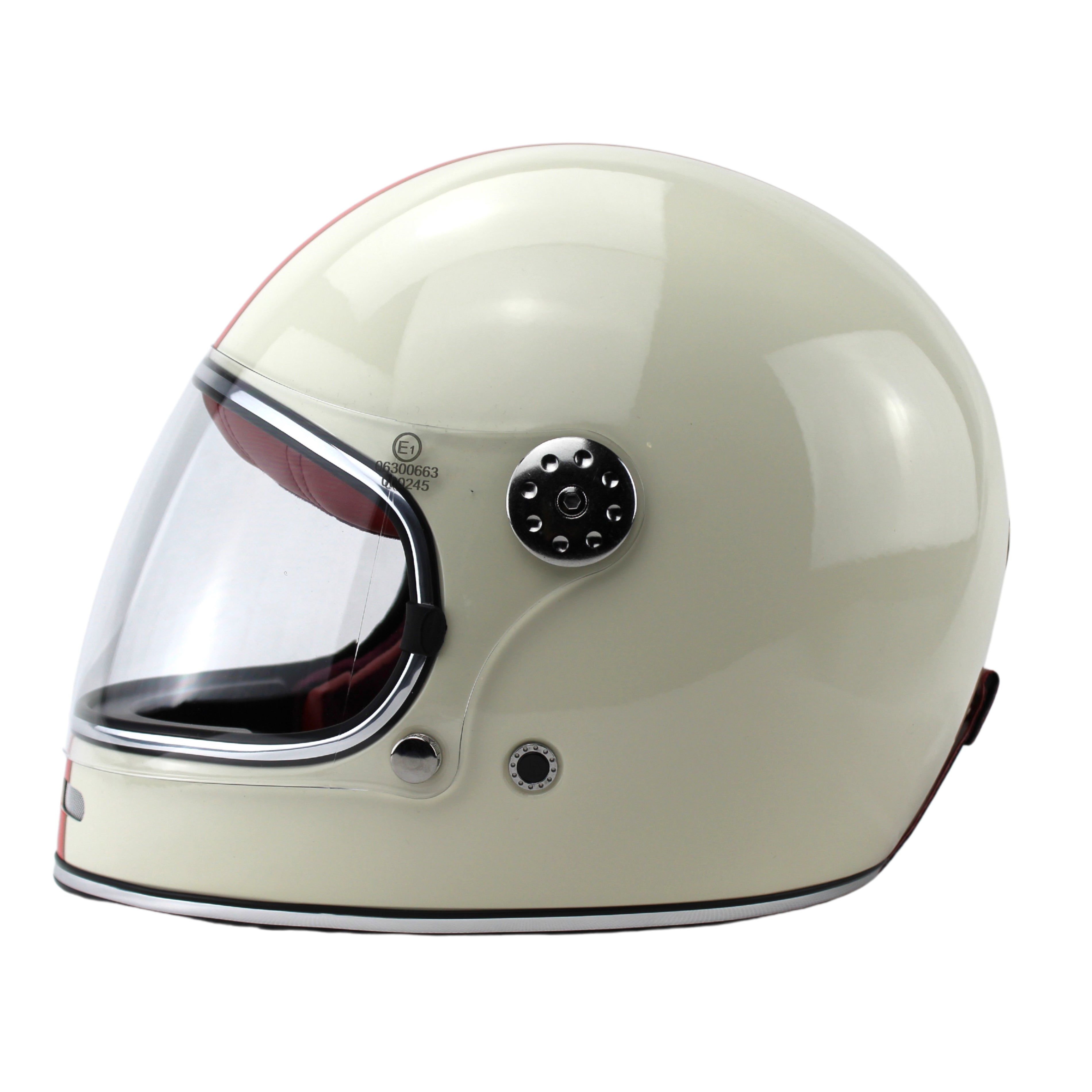 VPR.303 F656 Fiberglass Full Face Retro Helmet Italy