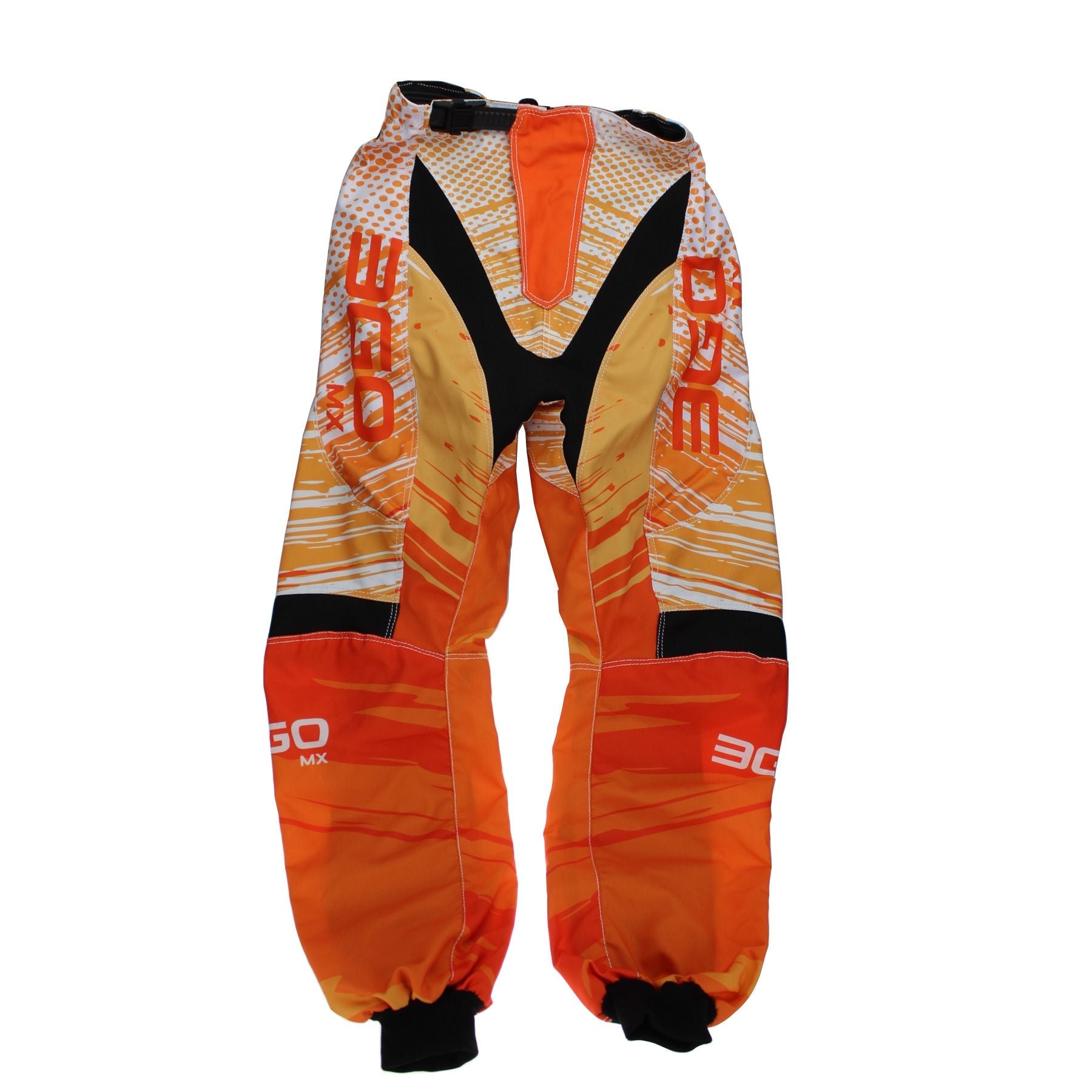 3GO Kids MX Junior Race Trouser Pants- Orange