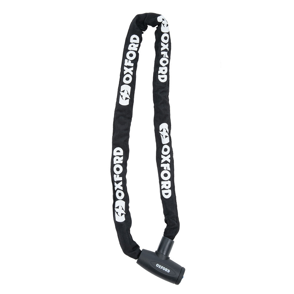 Oxford GP Motorcycle Chain and Lock - Black