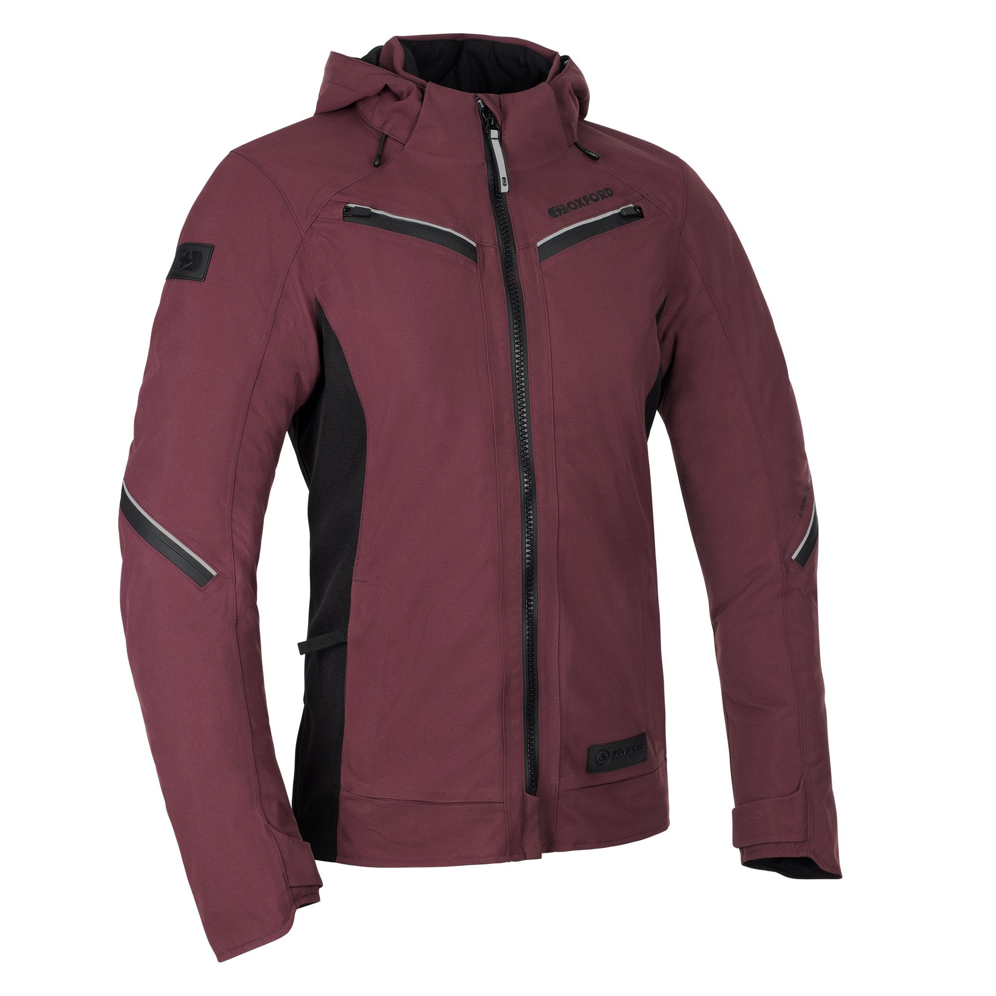 Oxford Mondial Street Dry2Dry Womens Motorcycle Jacket - Plum