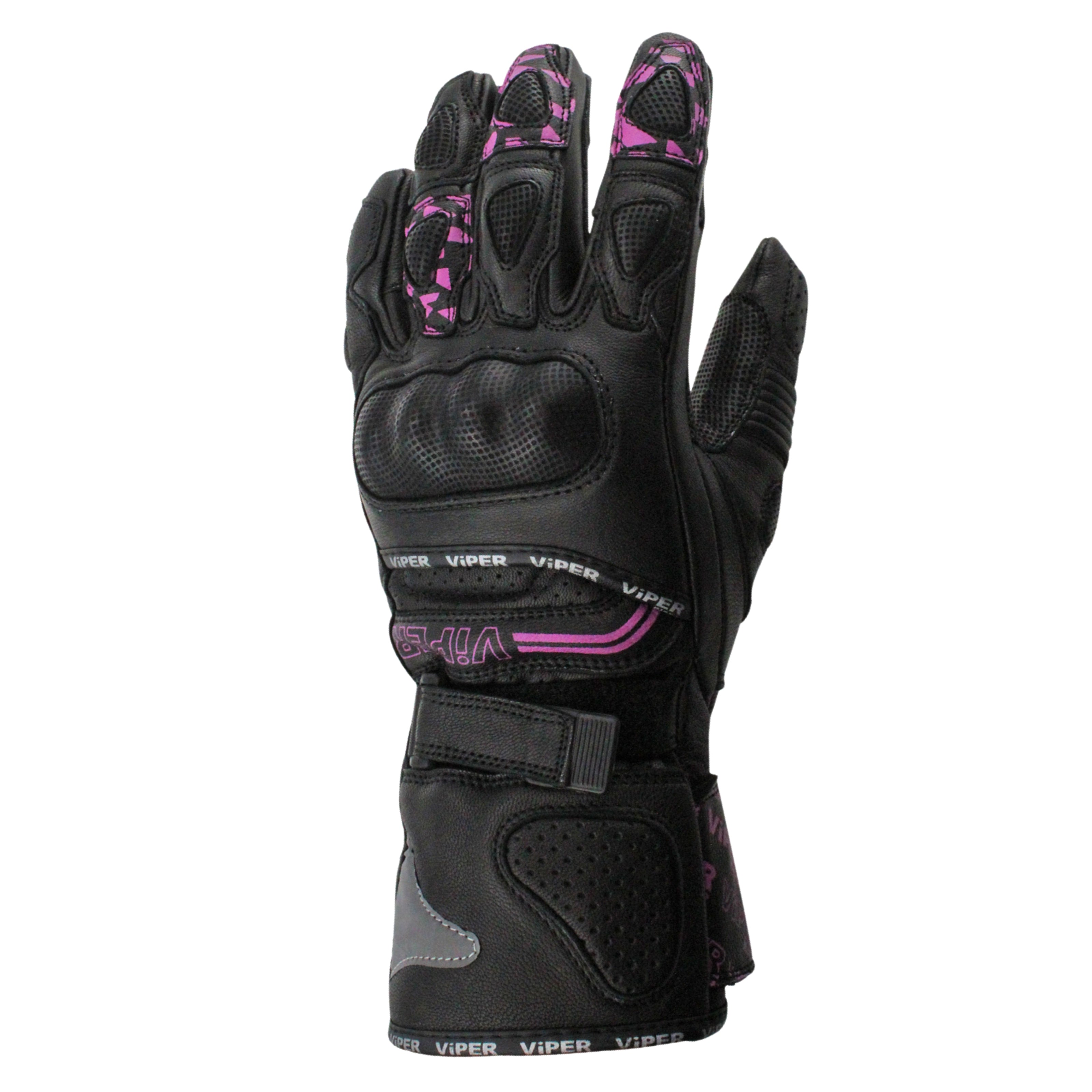 ViPER Fury Pro CE Leather Glove Black Pink