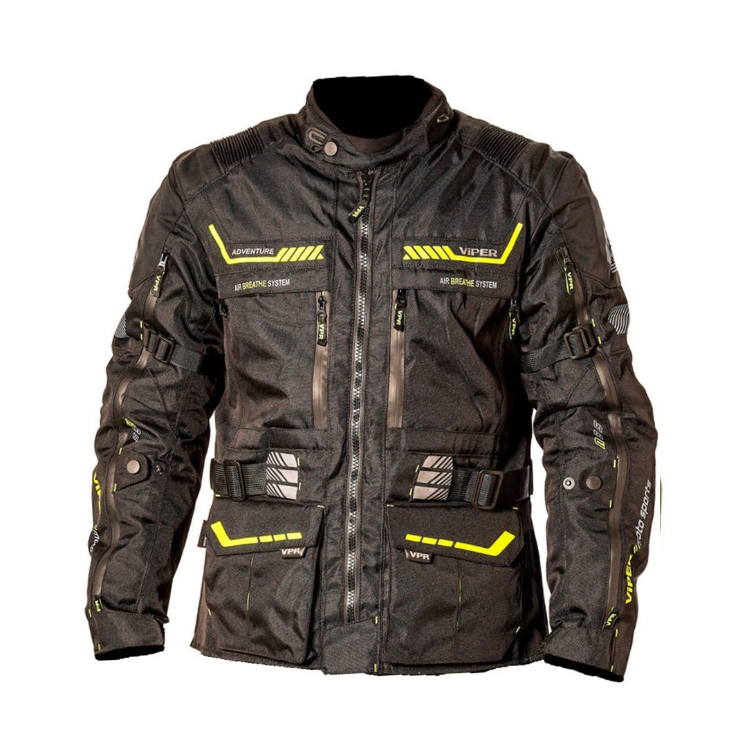 ViPER Vento Noir CE Adventure Jacket Black