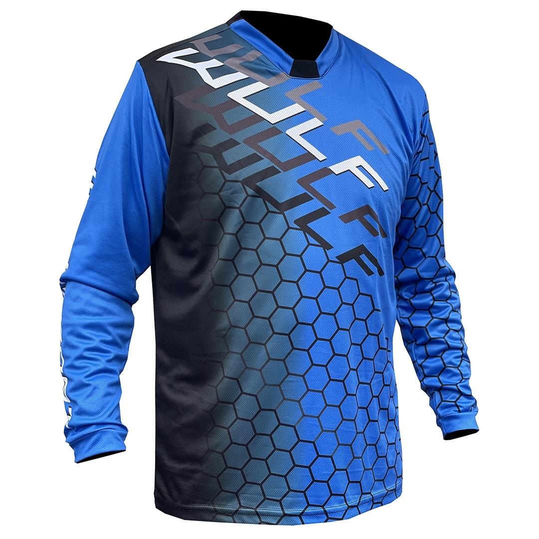 Wulfsport Connect Kids MX Jersey - Blue