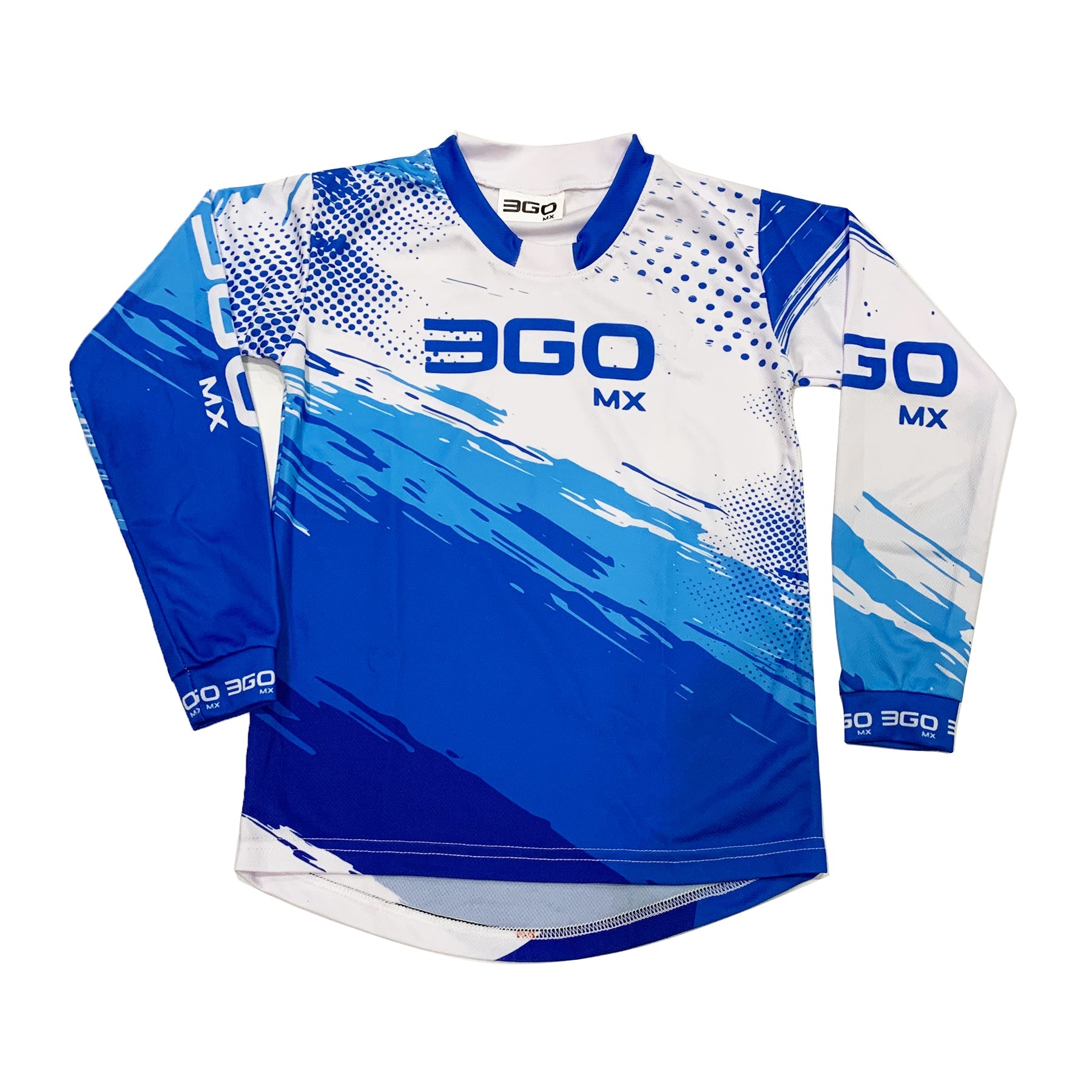 3GO Kids MX Race Jersey - Blue
