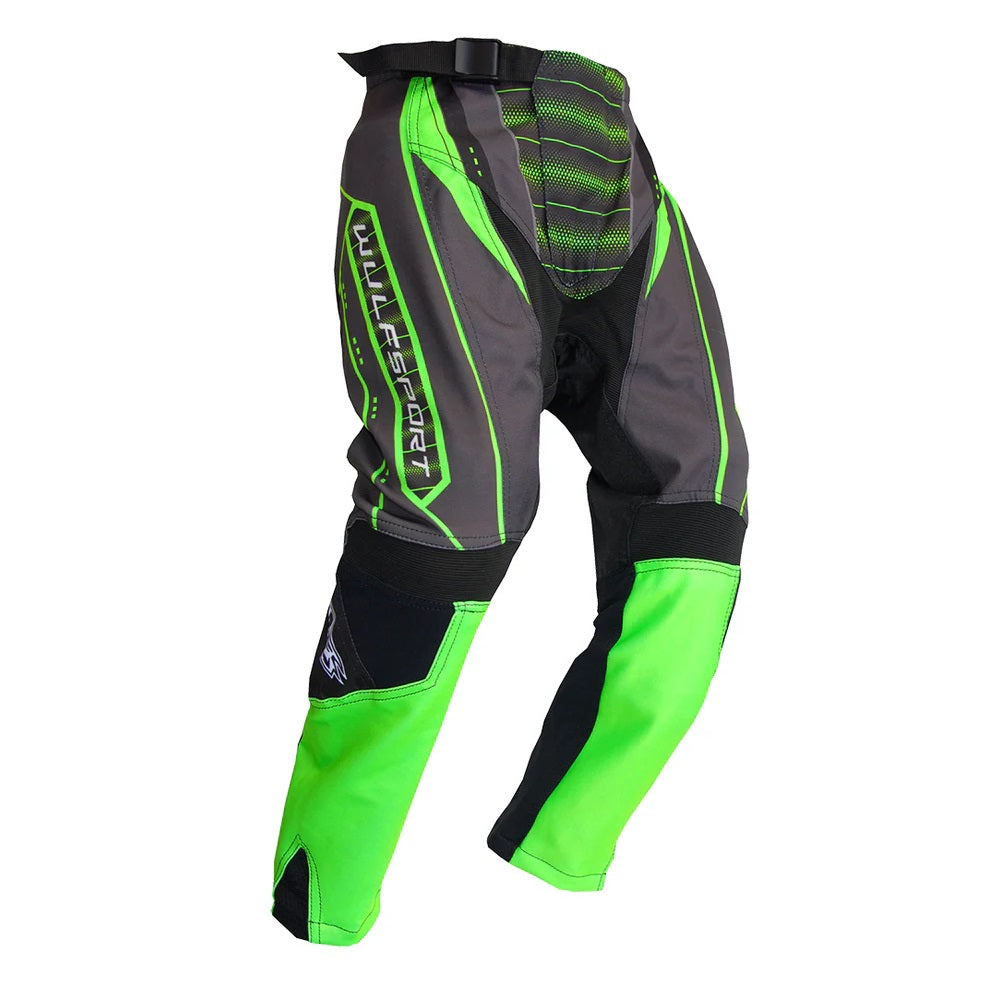 Wulfsport Corsair Kids Motocross Trouser - Green