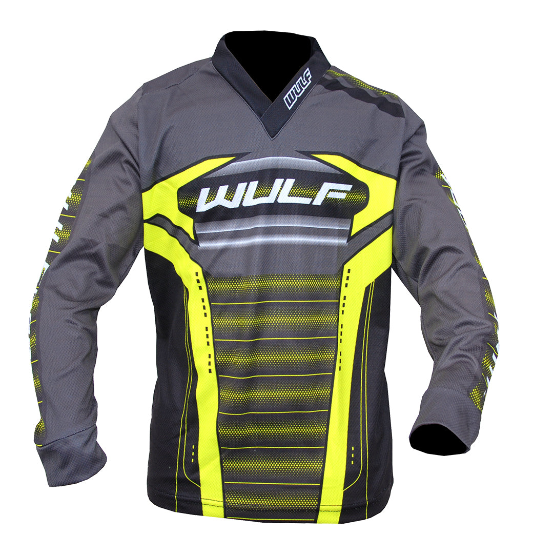 Wulfsport Corsair Kids Motocross Top - Yellow