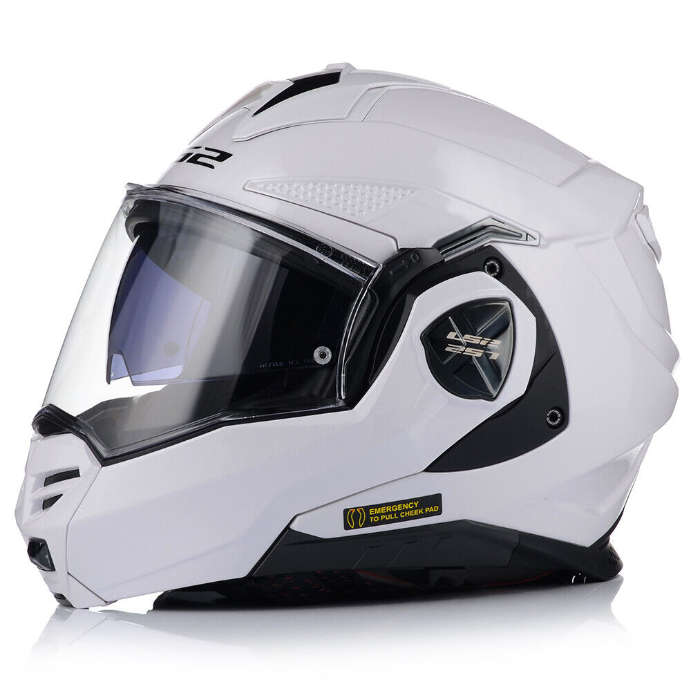 LS2 FF901 ADVANT X Flip Up Helmet - White
