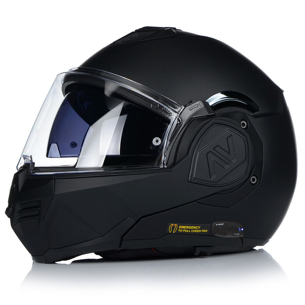 LS2 FF906 ADVANT Modular Helmet with Bluetooth Intercom