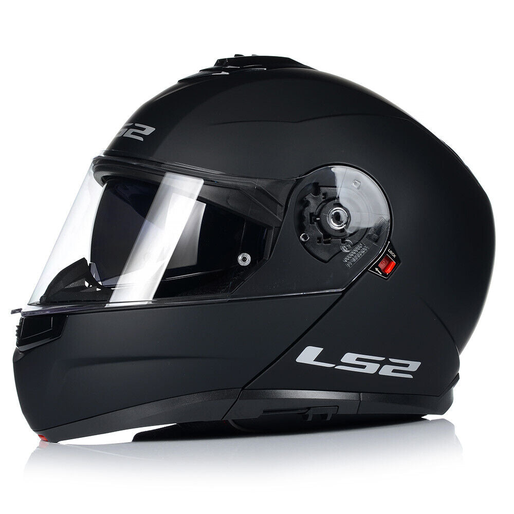 LS2 FF908 STROBE-II Flip Up Helmet - Matt Black