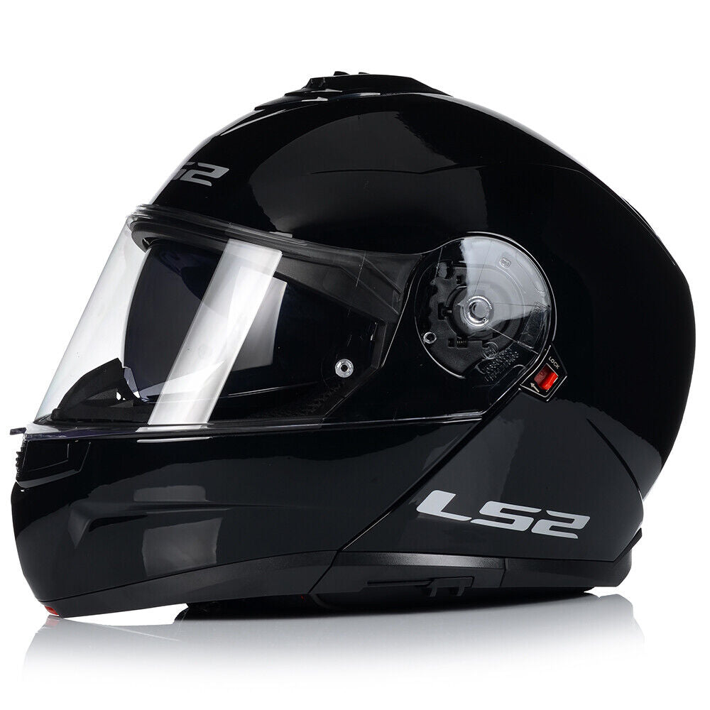 LS2 FF908 Strobe-II Modular Helmet - Gloss Black