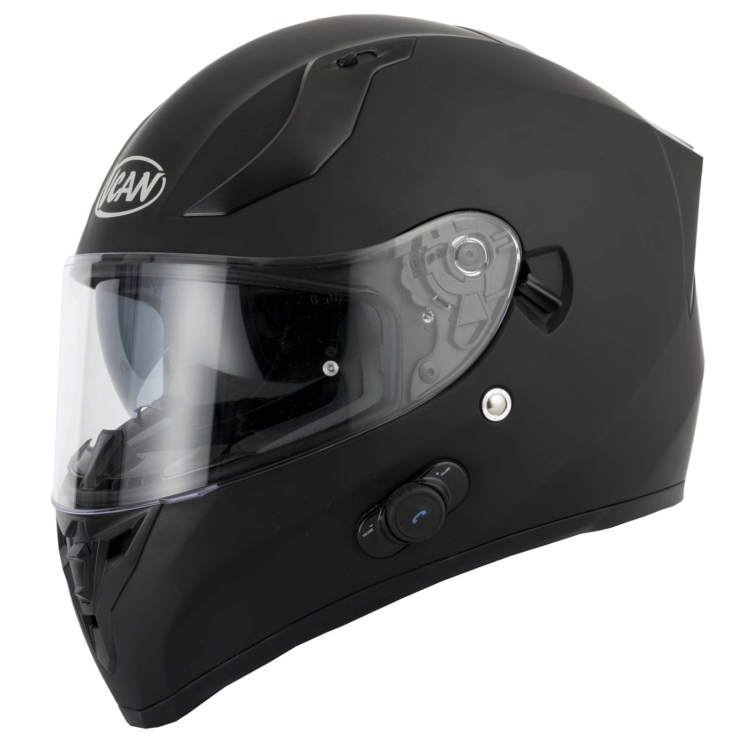 VCAN H128 Blinc Bluetooth Helmet - Matt Black
