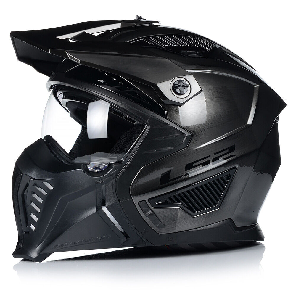 LS2 OF606 DRIFTER Jeans Modular Helmet - Titanium