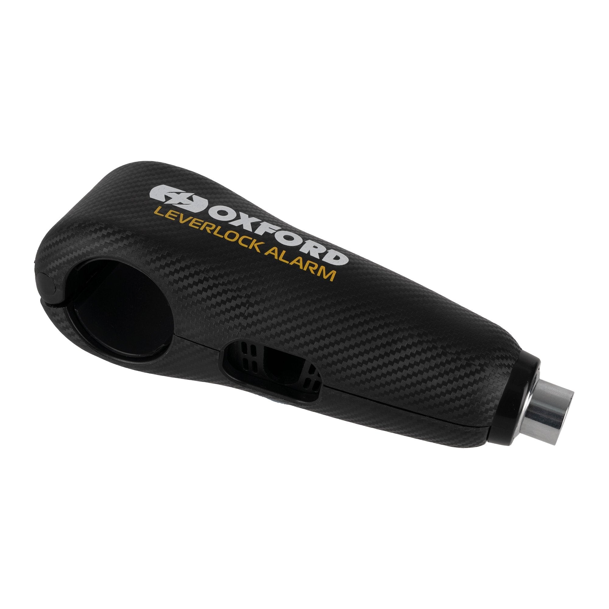 Oxford Alarm Lever Lock - Black