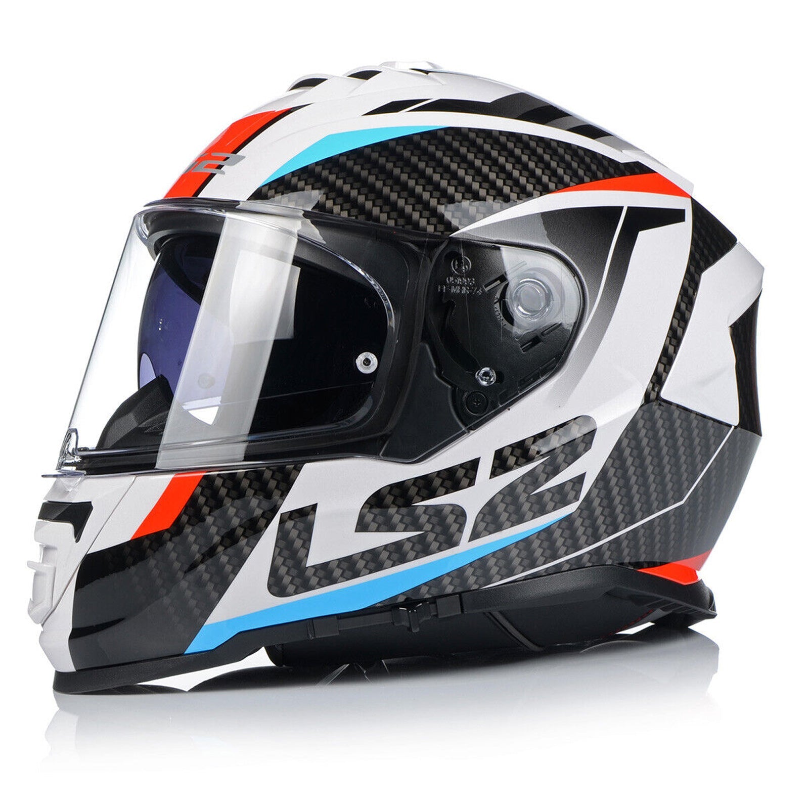 LS2 FF800 STORM-II Full Face Helmet - Racer Blue Red