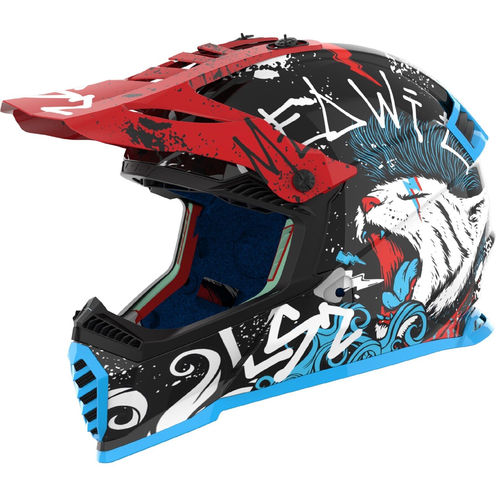 LS2 MX437 EVO II Starmaw Kids Helmet